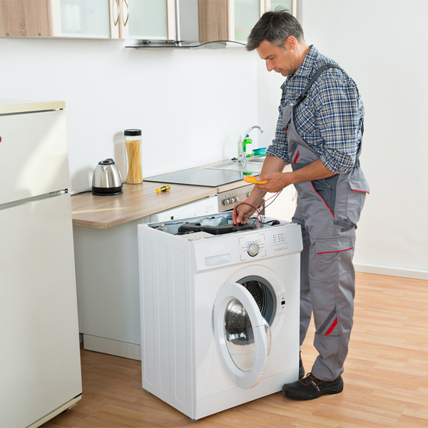 can you walk me through the steps of troubleshooting my washer issue in Pine Mountain Lake